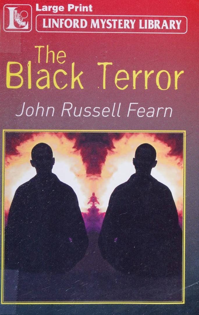 The Black Terror Large Type Large Print Edition Fearn John Russell