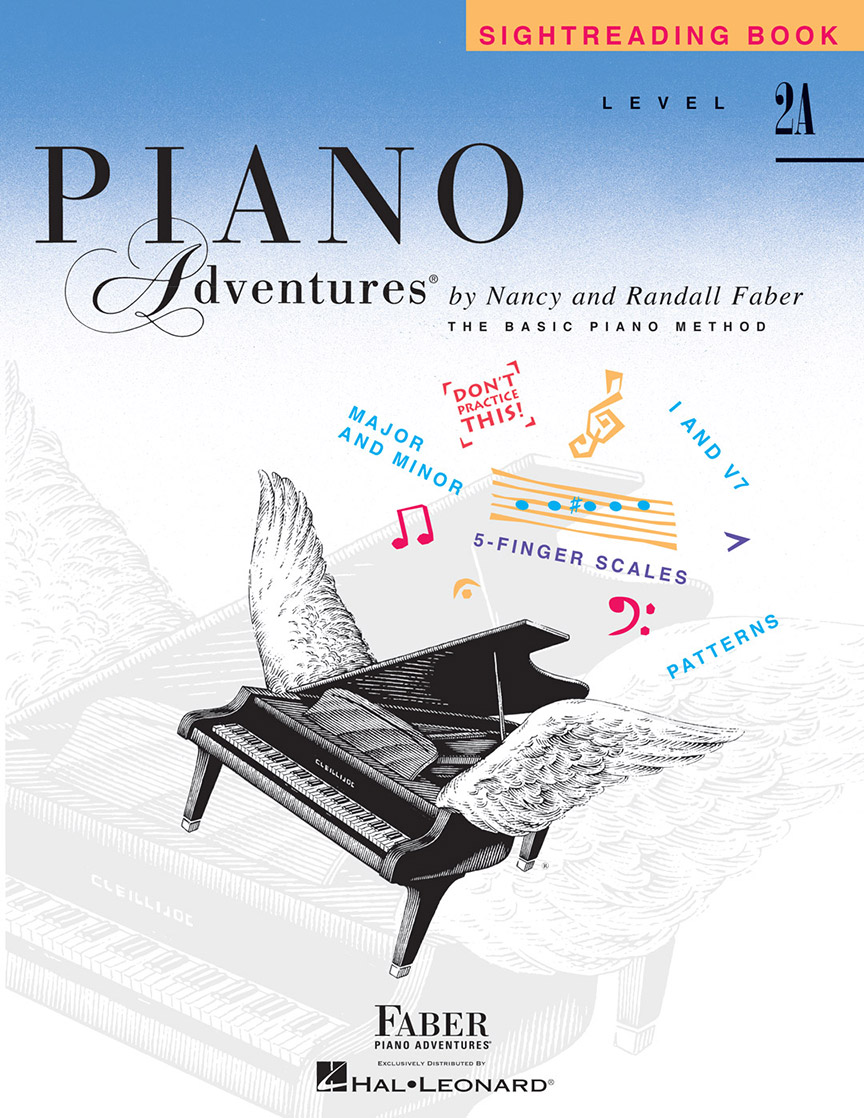 Piano Adventures Level 2a Sightreading Book Nancy And Randall Faber