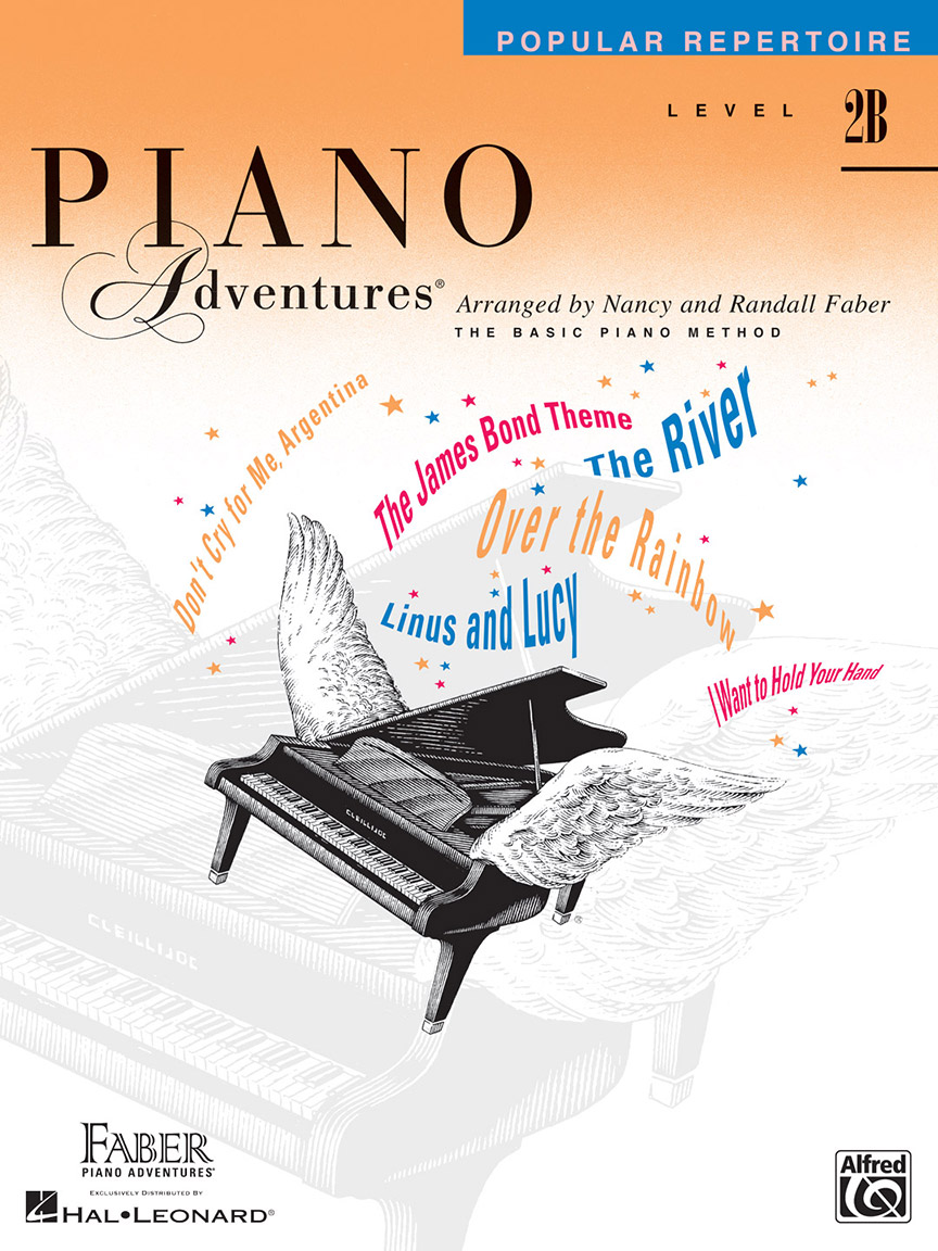 Piano Adventures Level 2b Popular Repertoire Nancy And Randall Faber