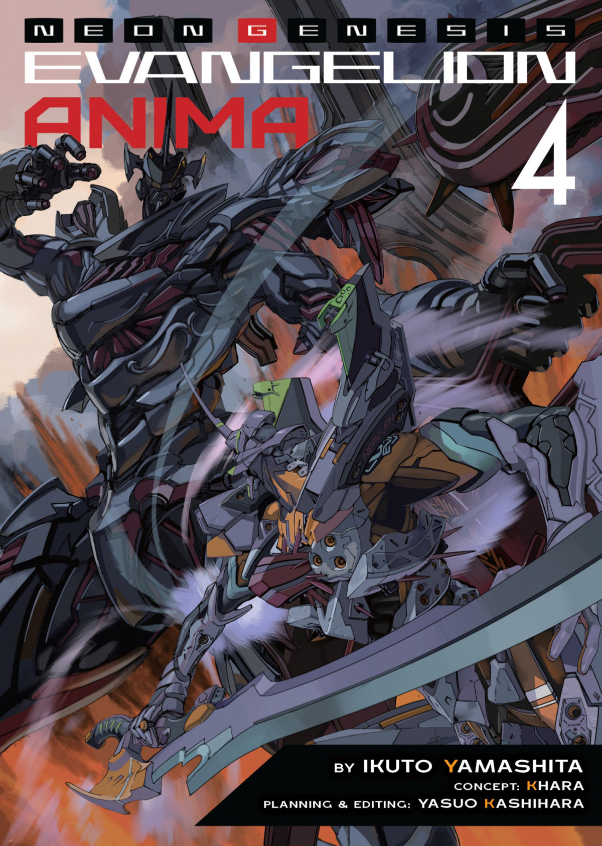 Neon Genesis Evangelion Anima Vol 4 Ikuto Yameshita
