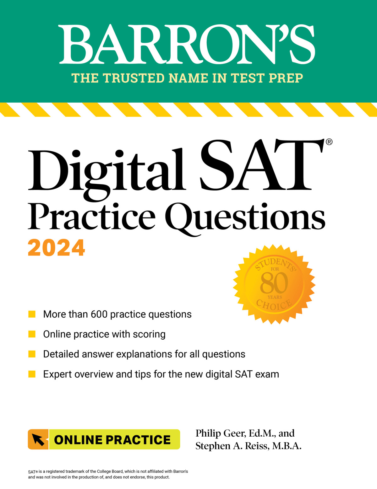 Digital Sat Practice Questions 2024 Philip Geer