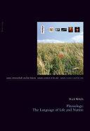 Physiology The Language Of Life And Nature New Rick Welch