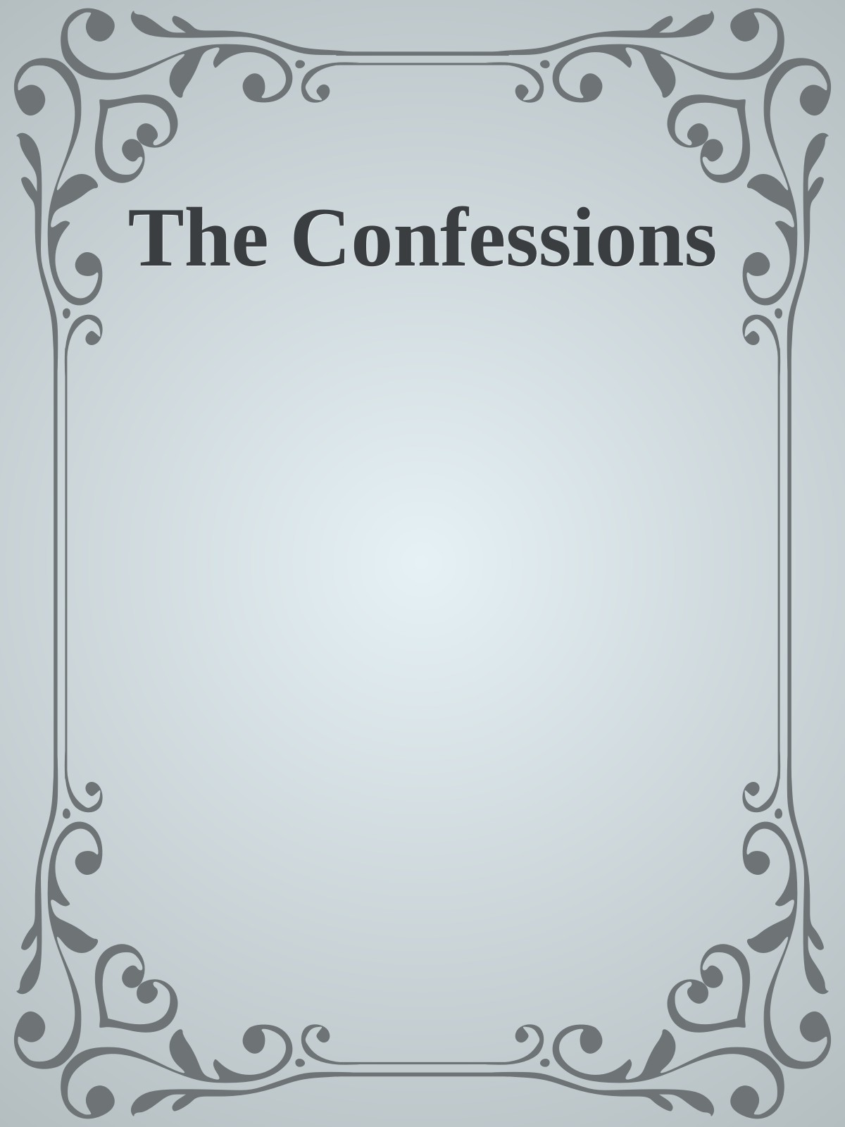 The Confessions Of Jean Jacques Rousseau Sw Orson Editor