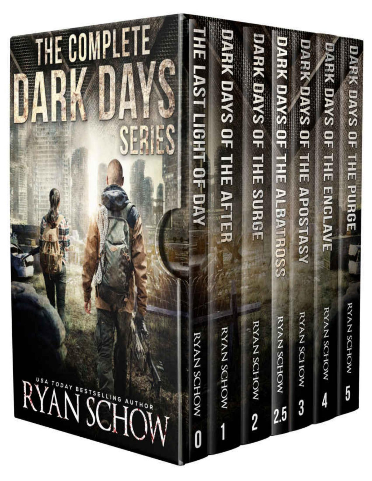 The Complete Dark Days Series A Postapocalyptic Griddown Survival Series Ryan Schow