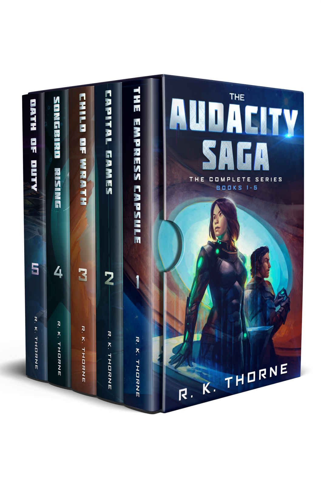 The Complete Audacity Saga Books 1 5 A Space Opera Adventure Thorne