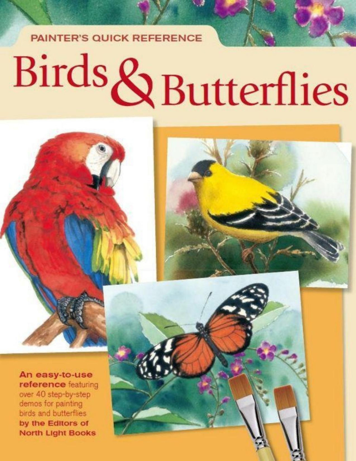 Painters Quick Reference Birds Butterflies Editors Of North Light Books