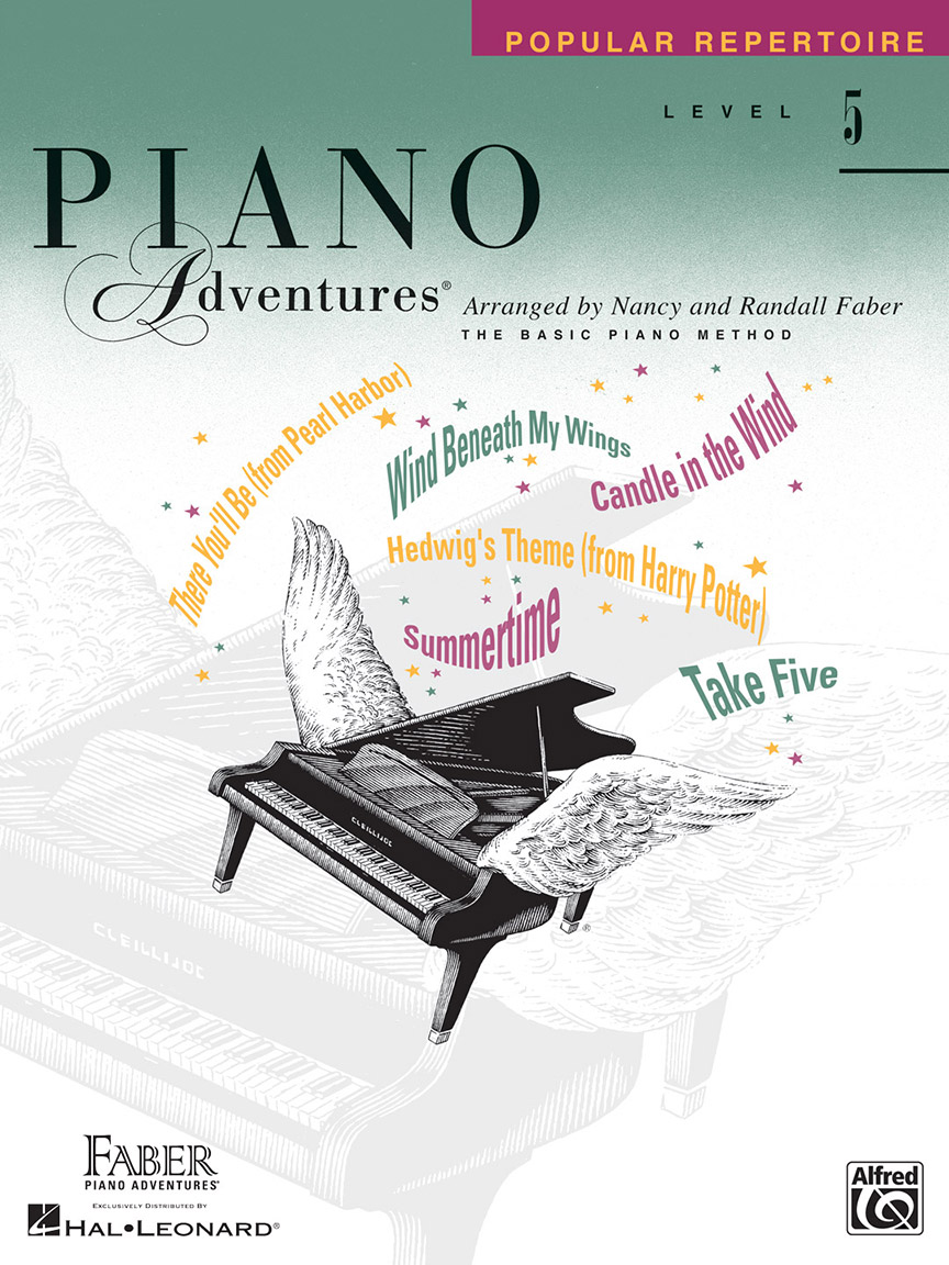Piano Adventures Level 5 Popular Repertoire Arranged By Nancy And Randall Faber