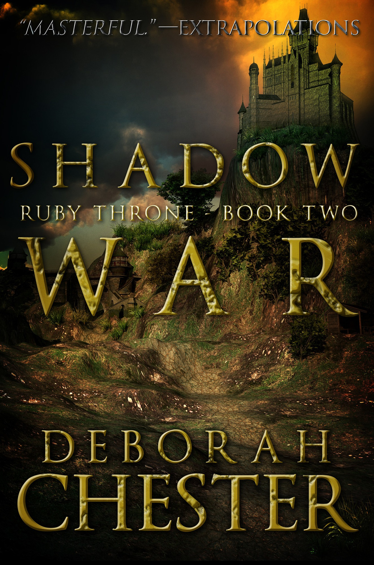 Shadow War Ruby Throne Book Two Deborah Chester