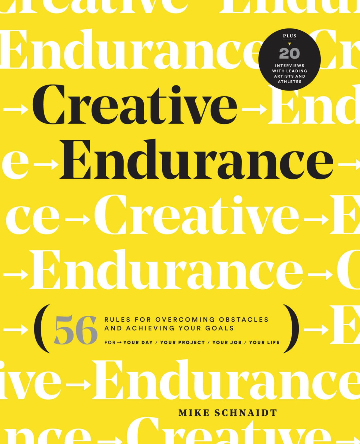 Creative Endurance 56 Rules For Overcoming Obstacles And Achieving Your Goals Mike Schnaidt