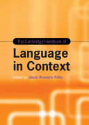 The Cambridge Handbook Of Language In Context Jess Romerotrillo