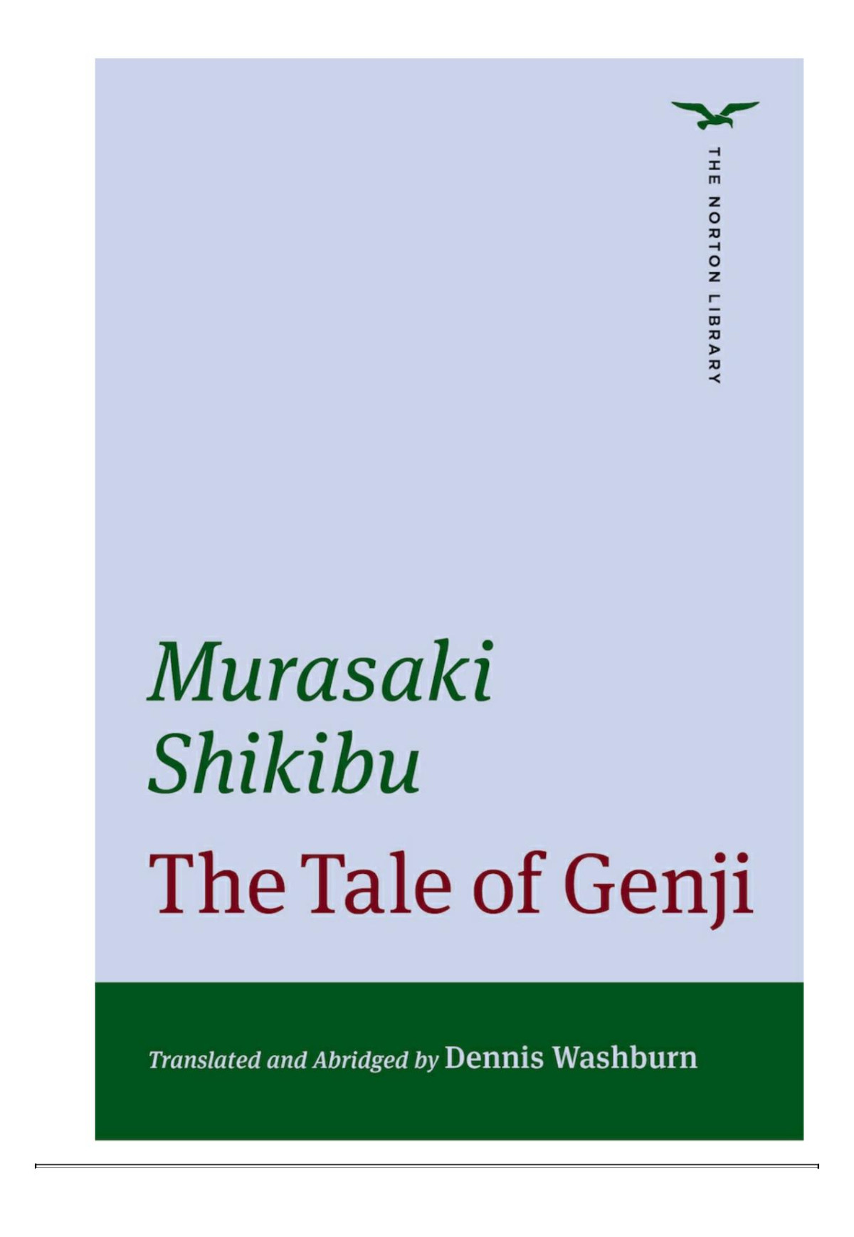 The Tale Of Genji Shikibu Murasaki Washburn Dennis