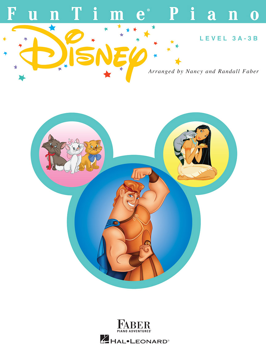 Funtime Piano Disney Piano Adventures Level 3a3b Arranged By Nancy And Randall Faber