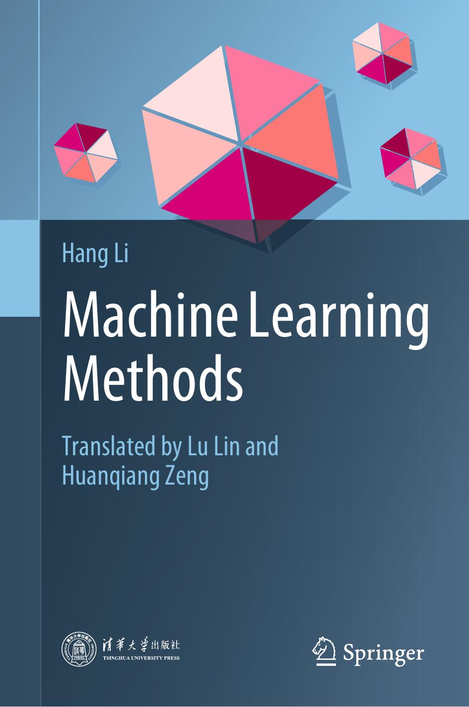 Machine Learning Methods Hang Li