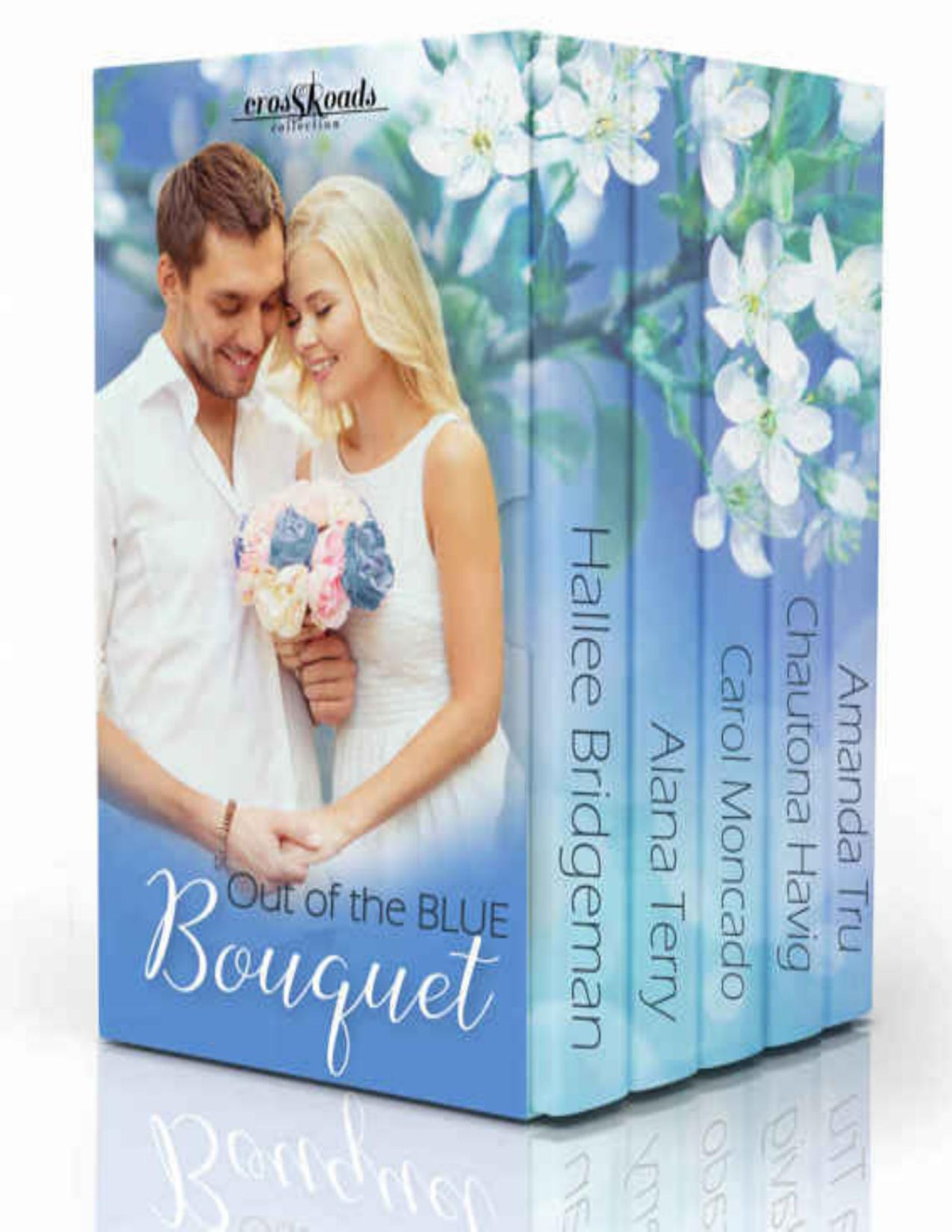Out Of The Blue Bouquet Crossroads Collection Amanda Tru Hallee Bridgeman Alana Terry Carol Moncado Chautona Havig
