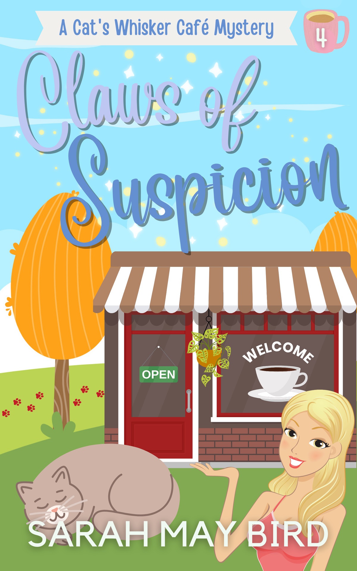 Claws Of Suspicion A Cats Whisker Caf Mystery Cats Whisker Caf Mysteries Book 4 Bird