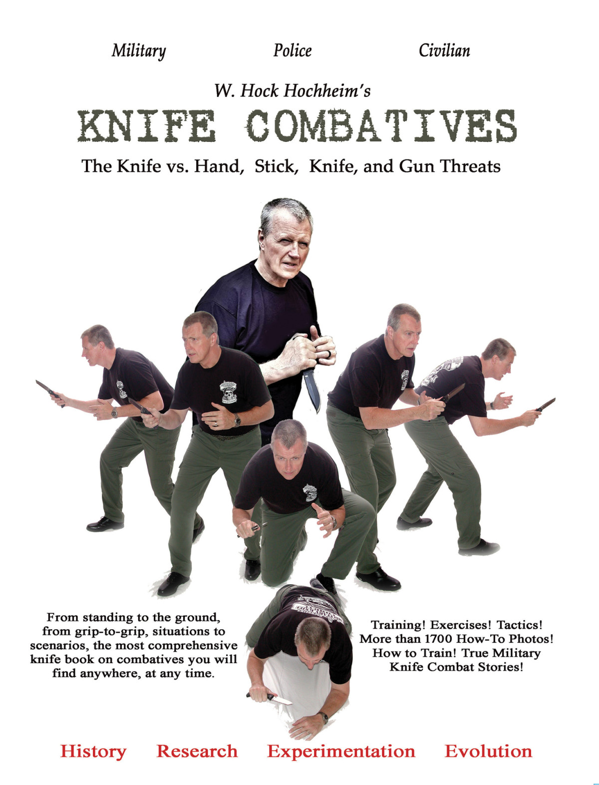 Knife Combatives The Knife Vs Hand Stick Knife And Gun Threats W Hock Hochheim