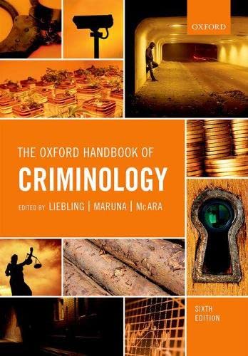 The Oxford Handbook Of Criminology 6th Edition Alison Liebling