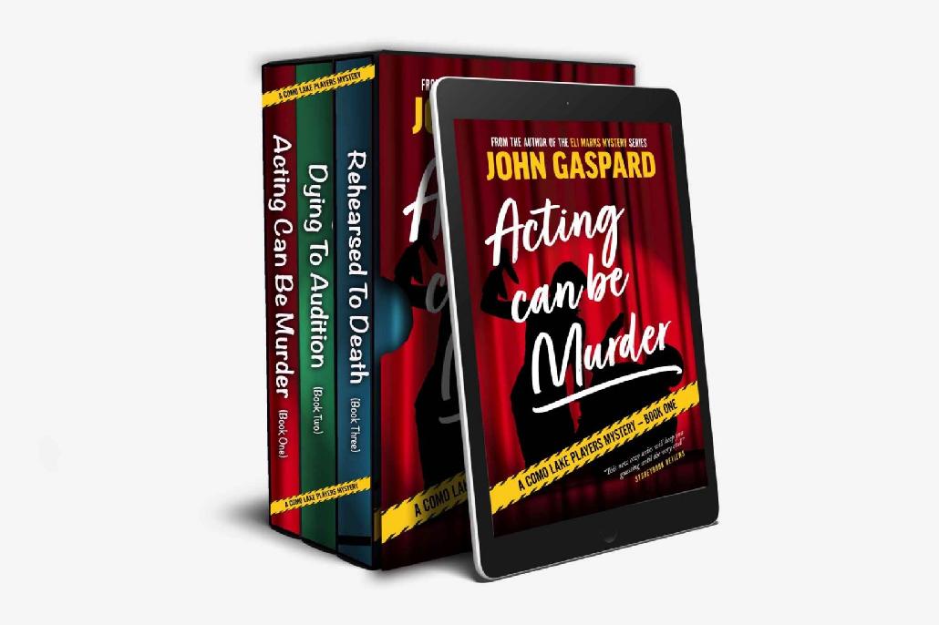 The Como Lake Players Box Set All Three Mysteries In One The Como Lake Players Mystery Series John Gaspard