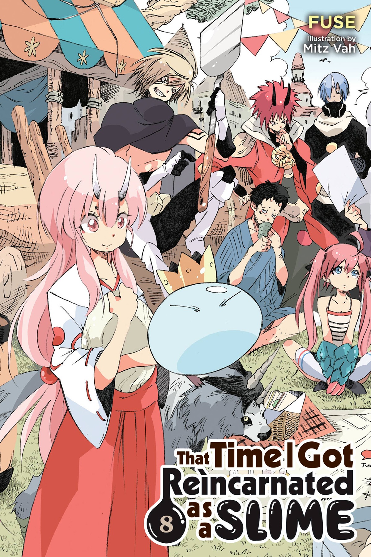 That Time I Got Reincarnated As A Slime Vol 08 Fuse And Mitz Vah