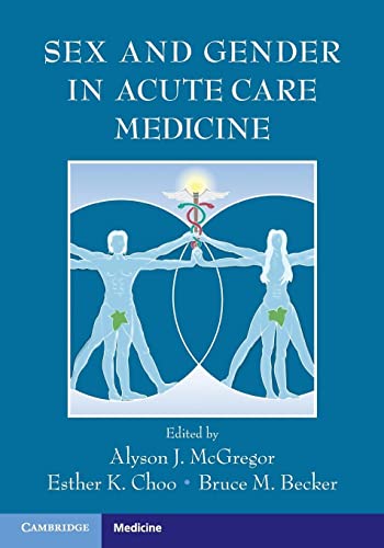 Sex And Gender In Acute Care Medicine 1st Edition Alyson J Mcgregor