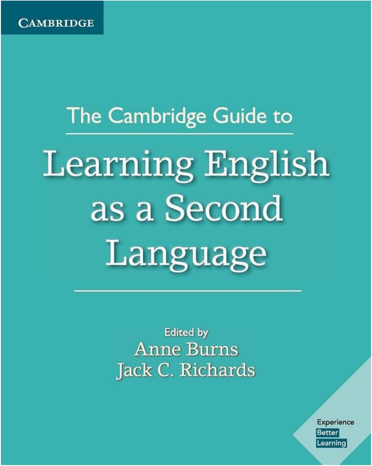 Cambridge Guide To Learning English As A Second Language Anne Burns