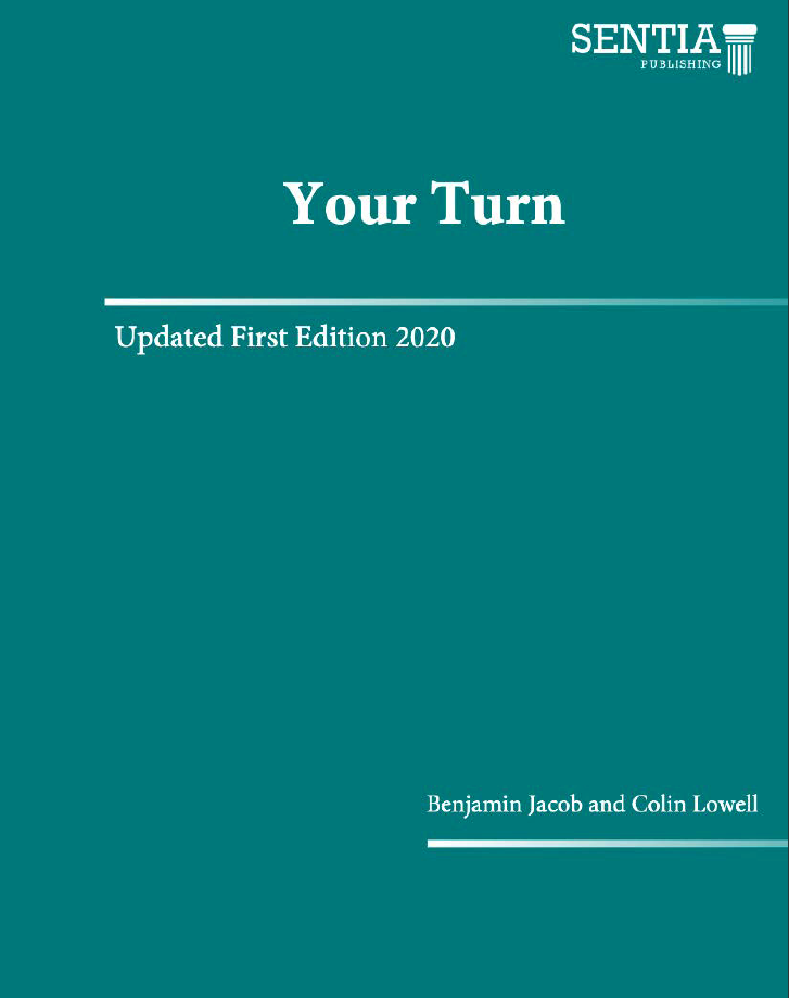 Your Turn 1st Benjamin Jacob And Colin Lowell