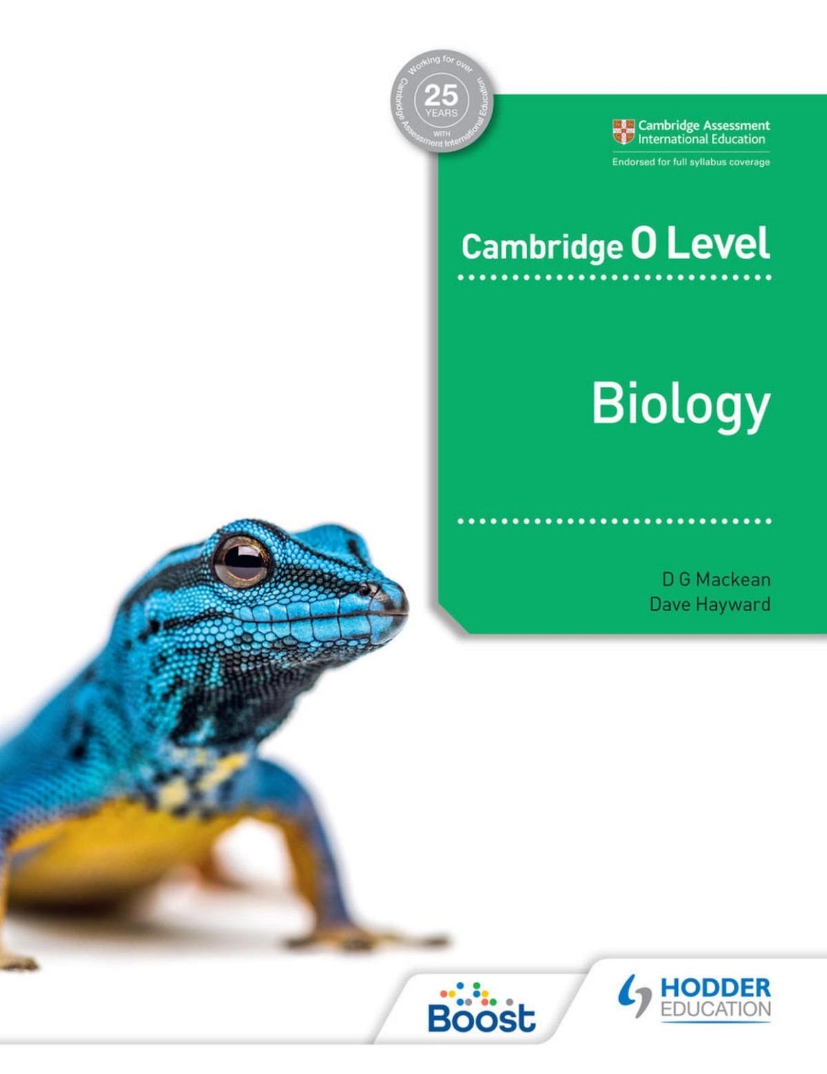 Cambridge O Level Biology D G Mackean And Dave Hayward