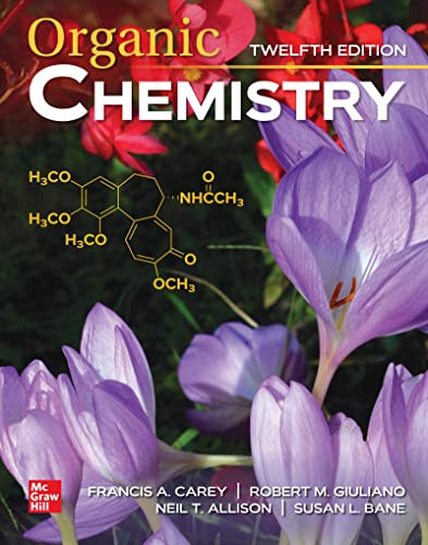 Organic Chemistry 12th 12th Edition Francis Carey Robert Giuliano