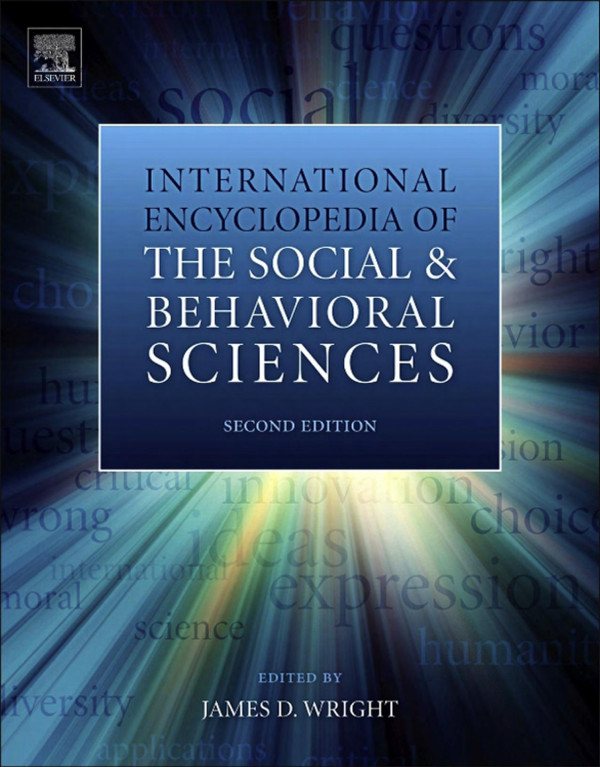 International Encyclopedia Of The Social Behavioral Sciences 2nd Edition Editor Wright