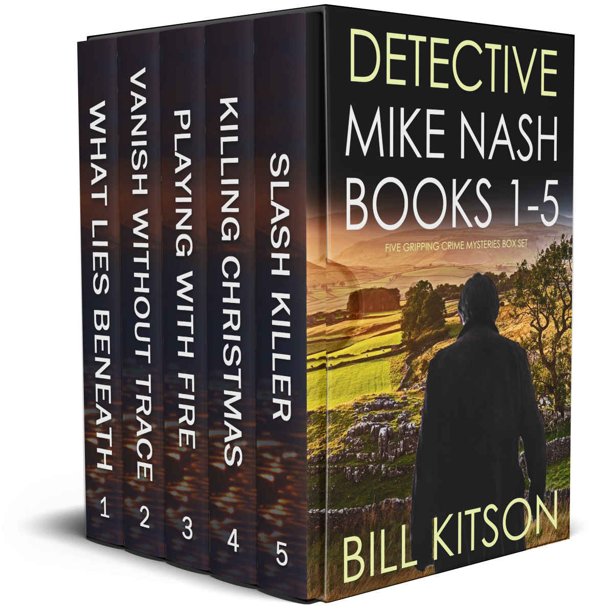 Detective Mike Nash Books 15 Five Gripping Crime Mysteries Box Set Yorkshire Crime Mysteries Box Sets Bill Kitson