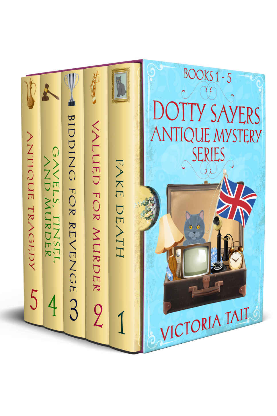 Dotty Sayers Antique Mystery Boxset Books 15 Victoria Tait