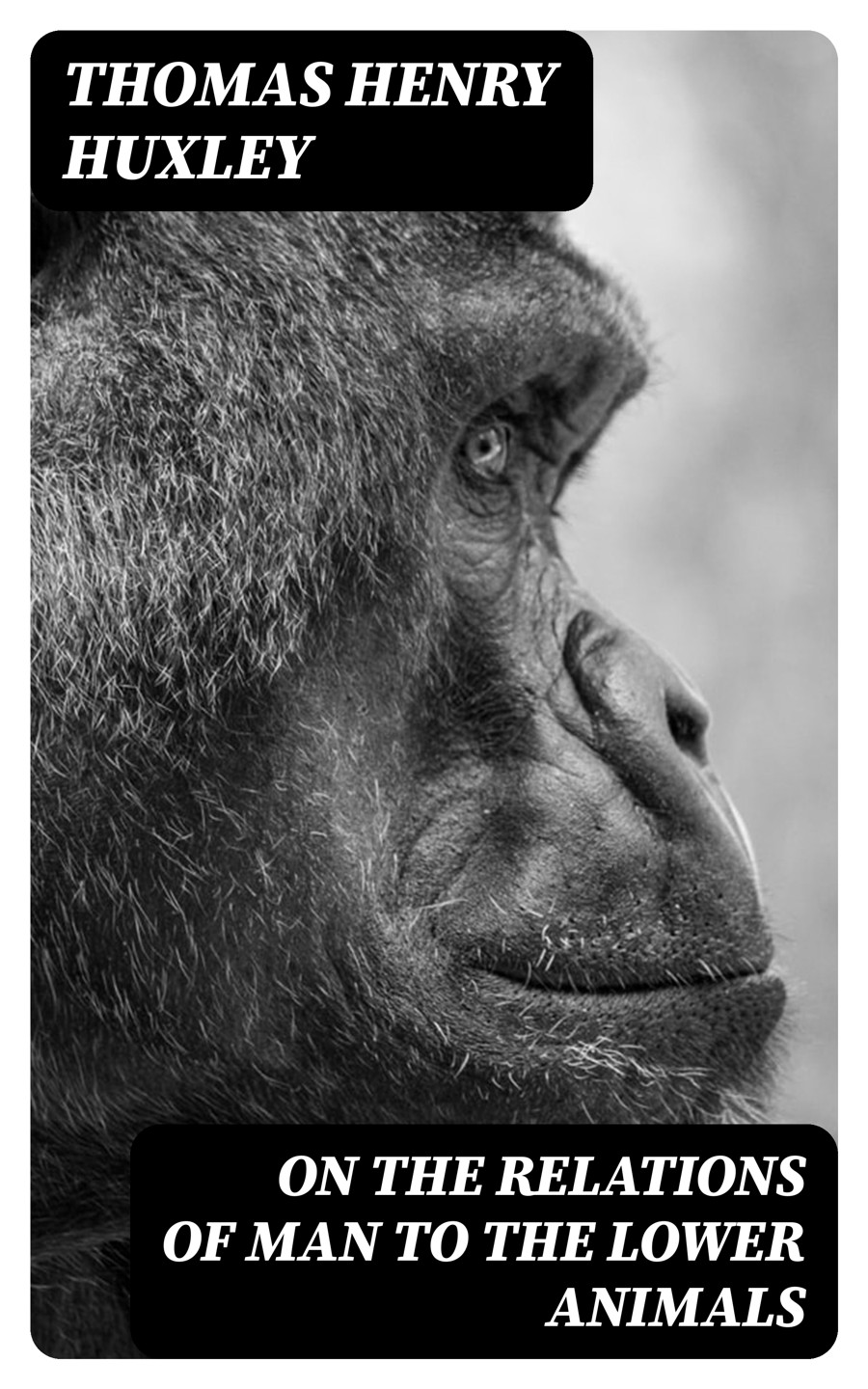 On The Relations Of Man To The Lower Animals Thomas Henry Huxley