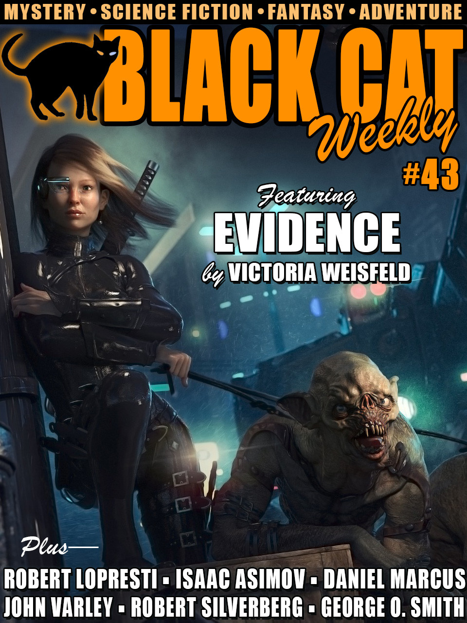 Black Cat Weekly 43 Wildside Press