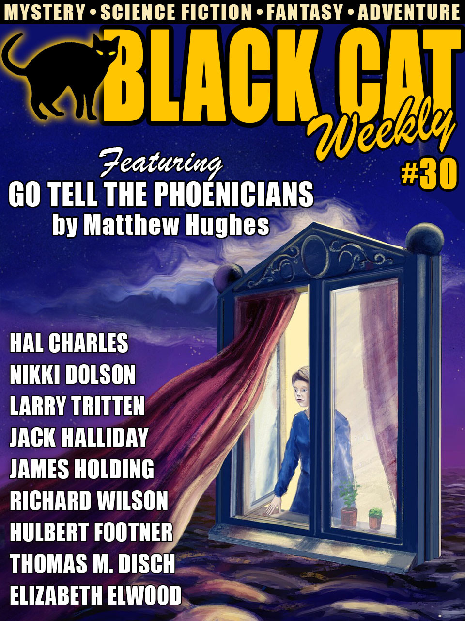 Black Cat Weekly 30 Wildside Press