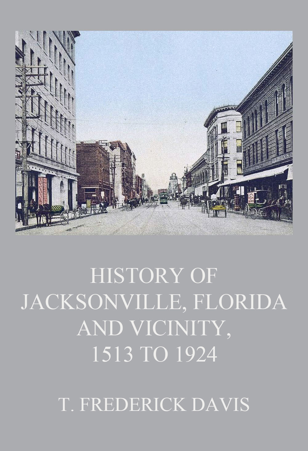 History Of Jacksonville Florida And Vicinity 1513 To 1924 T Frederick Davis