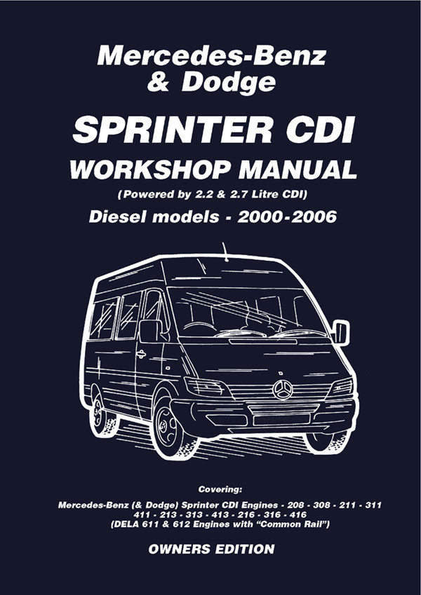 Mercedesbenz Dodge Sprinter Cdi Workshop Manual Trade