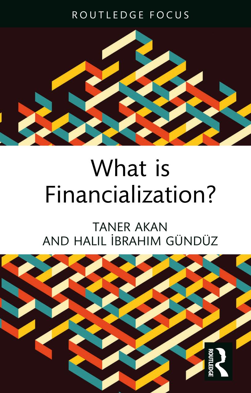 What Is Financialization 1st Edition Taner Akan Halil Brahim Gndz