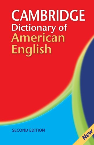 Cambridge Dictionary Of American English 2nd Edition Cambridge University Press