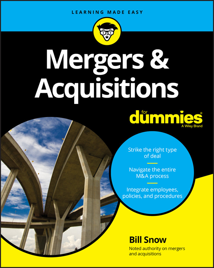 For Dummies Mergers Acquisitions 1st Bill Snow