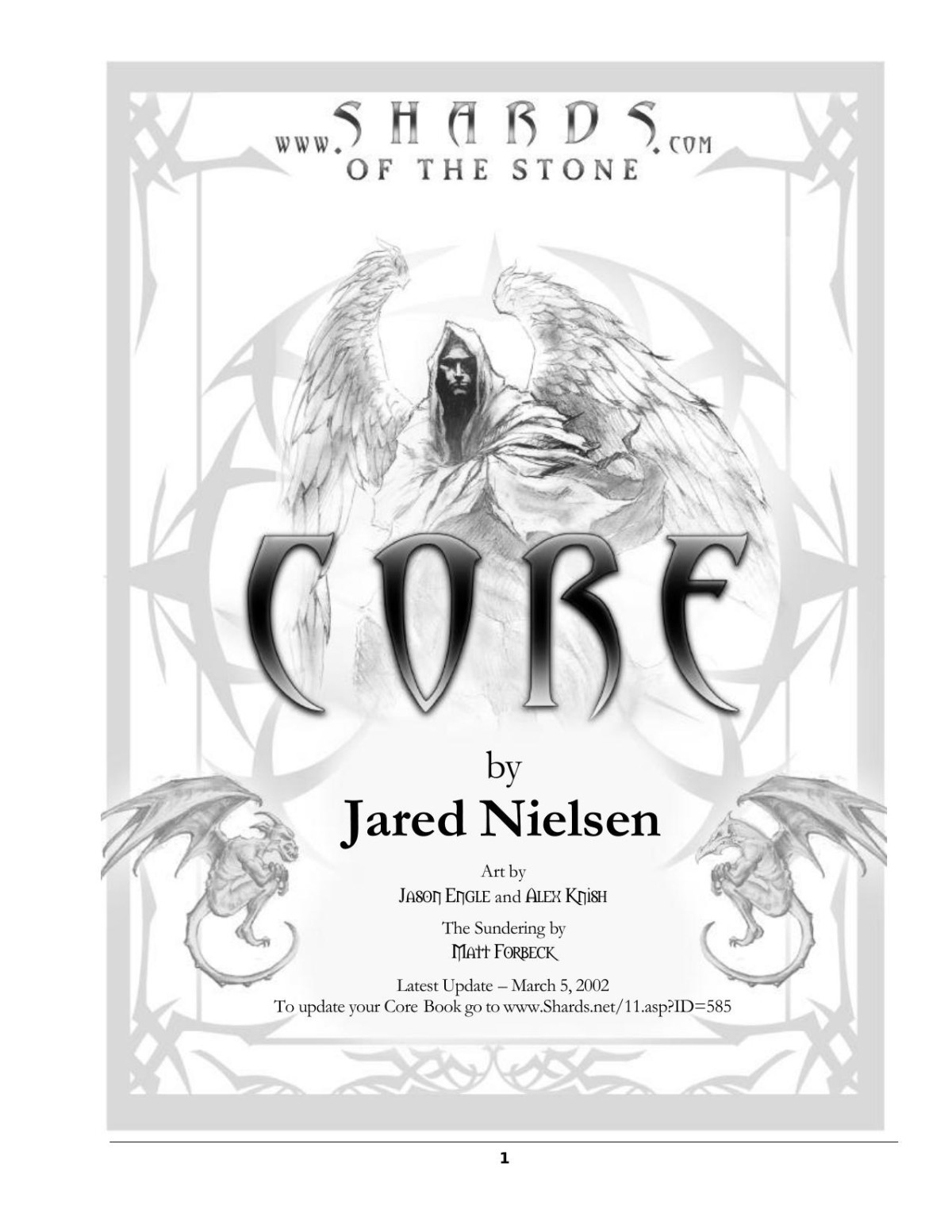 Shards Of The Stone 1st Edition Jared Nielsen