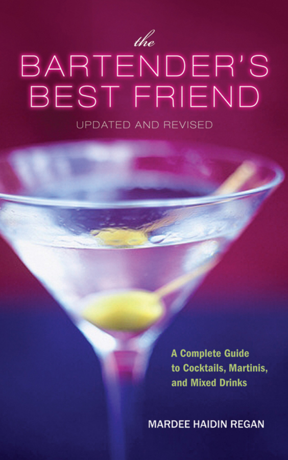 The Bartenders Best Friend Mardee Haidin Regan