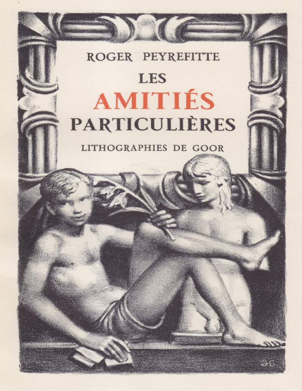 Special Friendships Roger Peyrefitte
