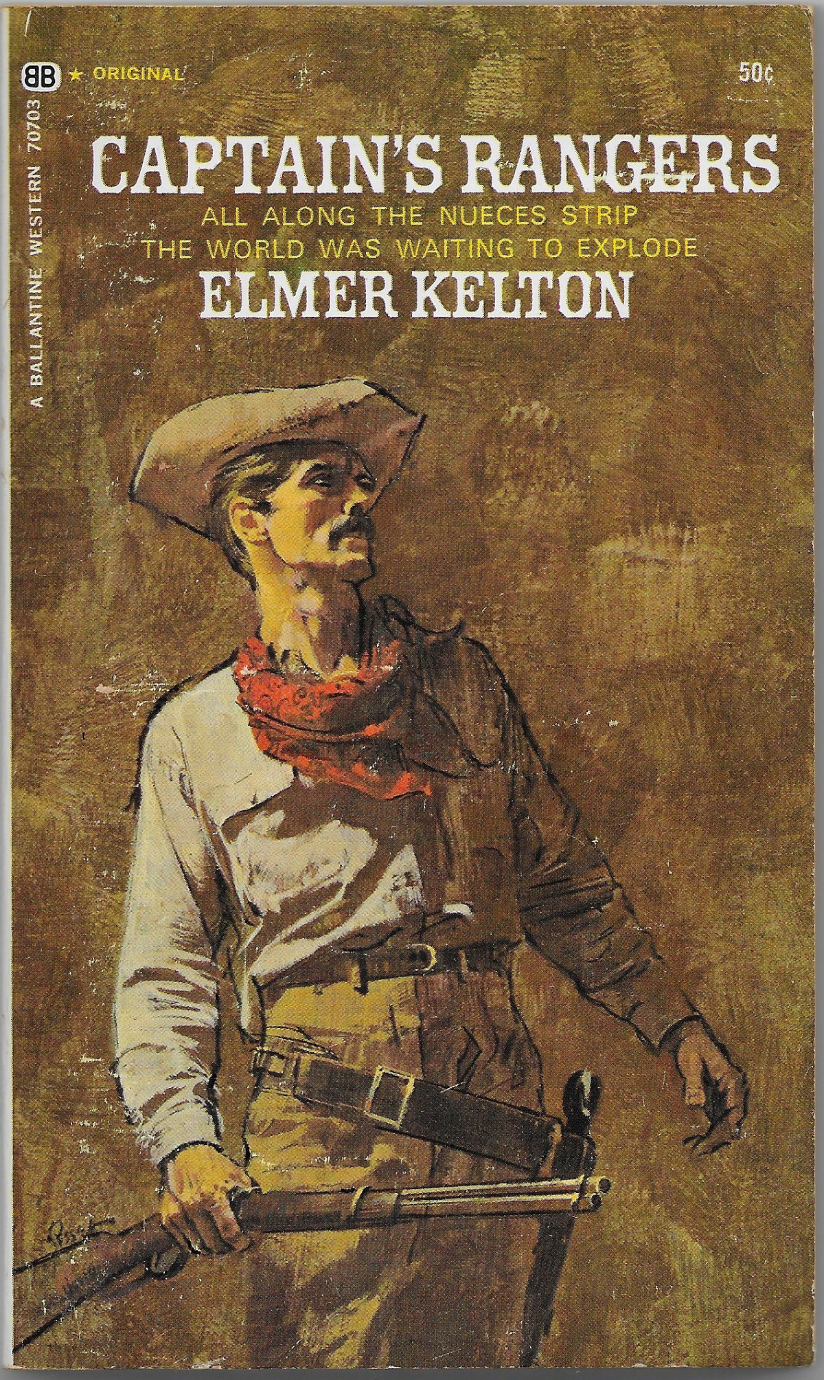 Captains Rangers Elmer Kelton