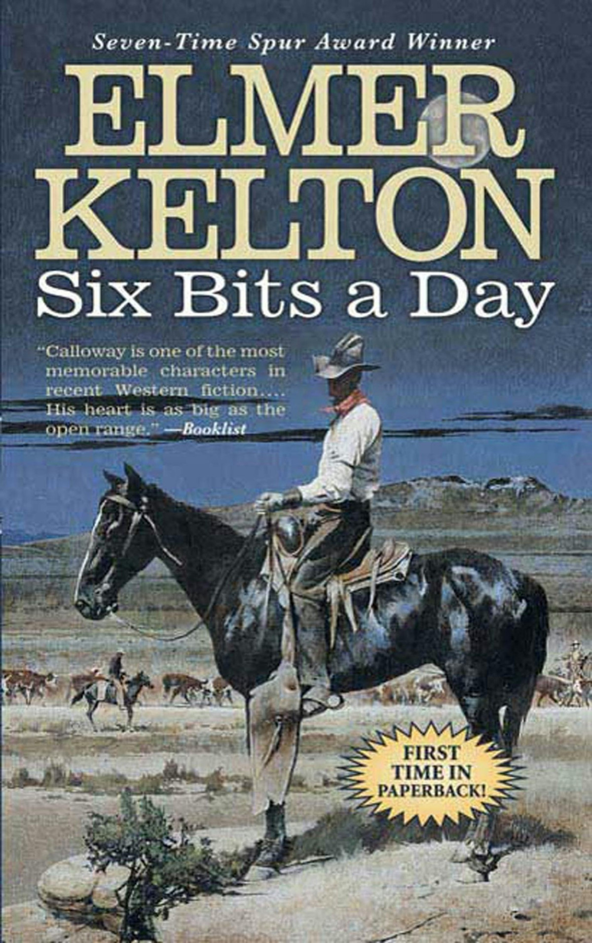 Six Bits A Day Elmer Kelton