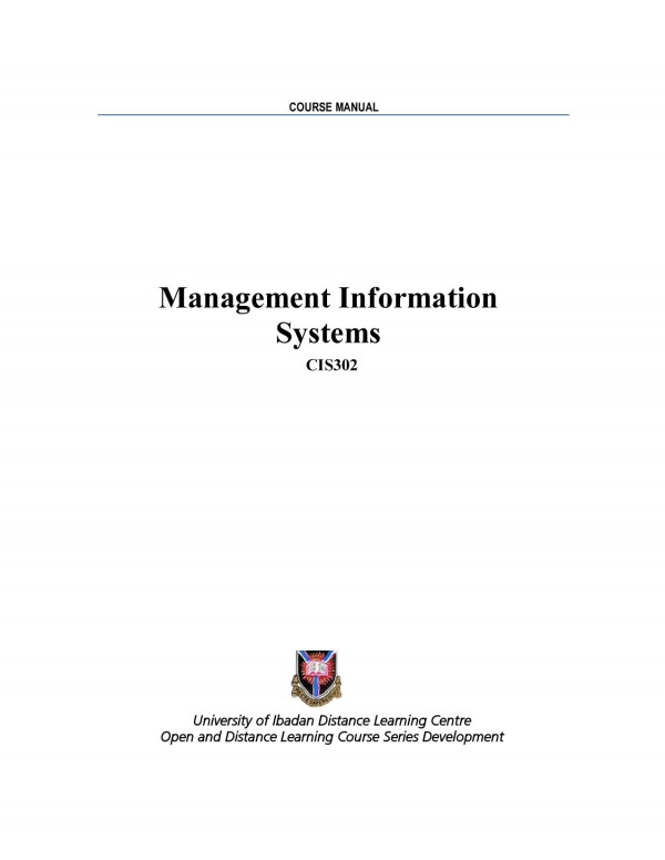 Management Information System Two Prof Bayo Okunade Ed