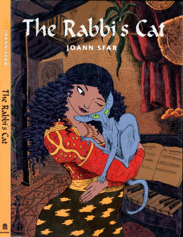 The Rabbis Cat Pantheon Graphic Novels First Edition Sfar