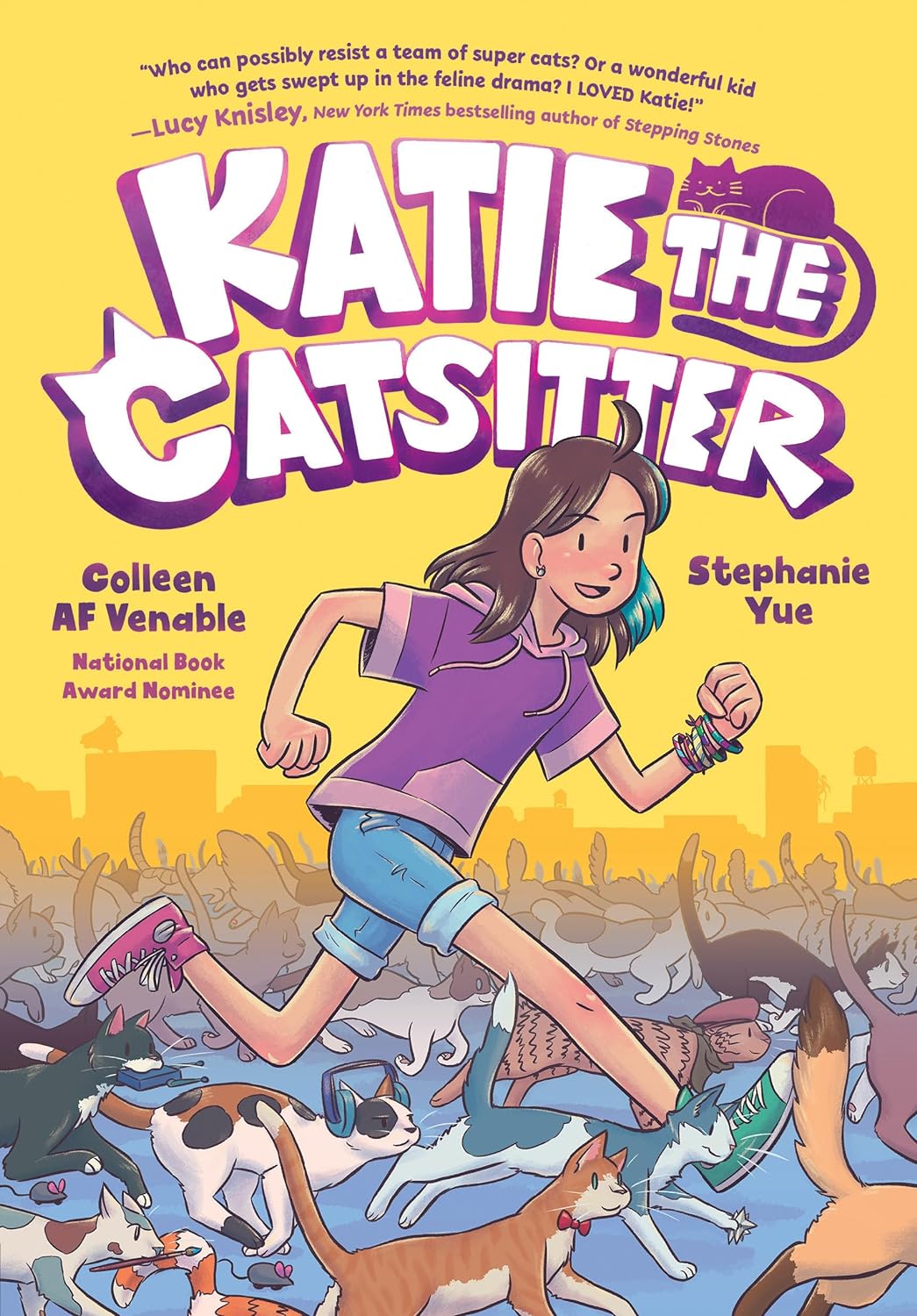 Katie The Catsitter A Graphic Novel Illustrated Venable Colleen Af