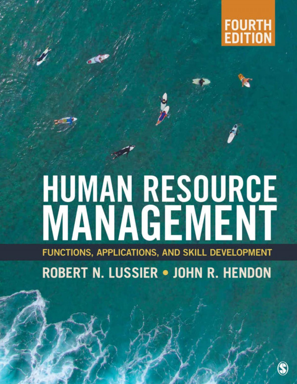 Human Resource Management Robert N Lussier John R Hendon