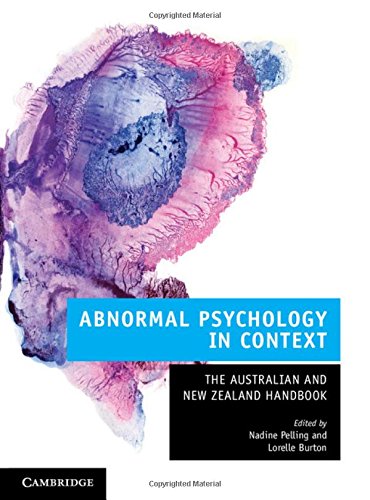 Abnormal Psychology In Context The Australian And New Zealand Handbook Illustrated Pelling