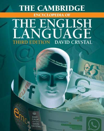 The Cambridge Encyclopedia Of The English Language 3rd Edition David Crystal